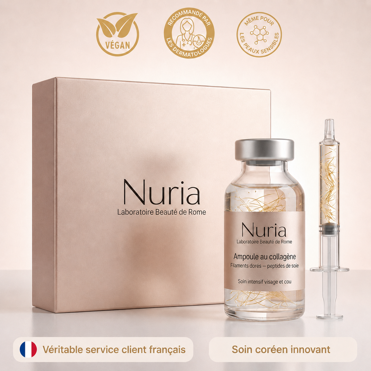 Nuria - Sérum coréen à effet liftant dès la première application
