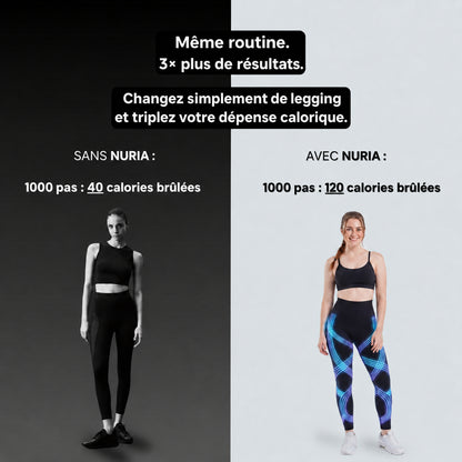 Nuria 3D Legging - Redéfinissez votre silhouette sans effort