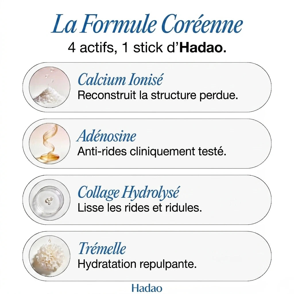 Stick anti-âge au calcium et au collagène